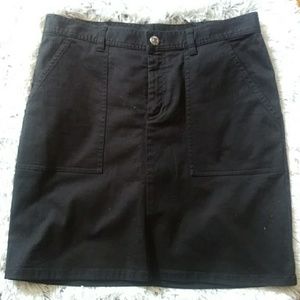 Lauren Ralph Lauren the teks black skirt 8 petite